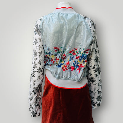 Adidas x Stella McCartney floral bomber / m (3918975328129866572)