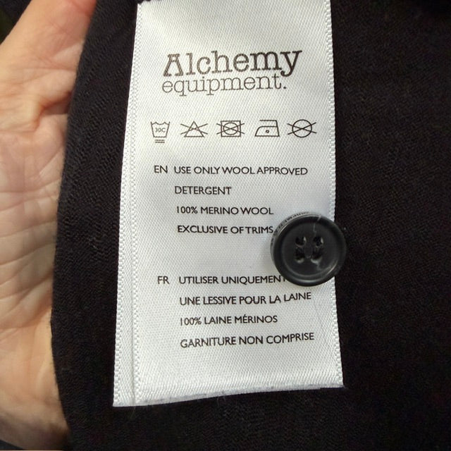 ALCHEMY / merino polo / L (3919062604798862936)
