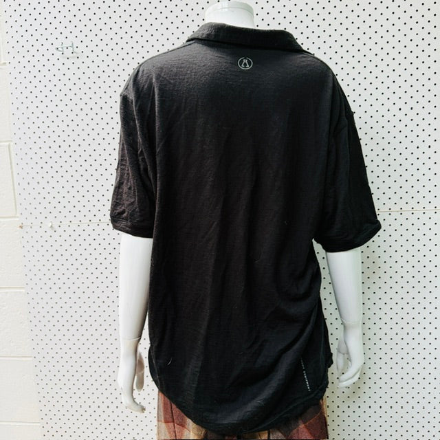 ALCHEMY / merino polo / L (3919062607872364732)
