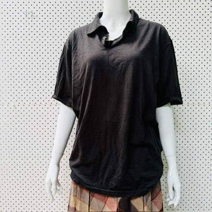 ALCHEMY / merino polo / L (3919062612128747126)