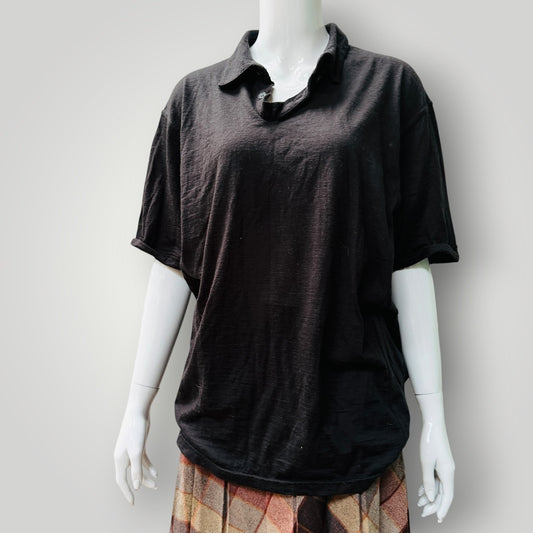 ALCHEMY / merino polo / L (3919062744694843451)