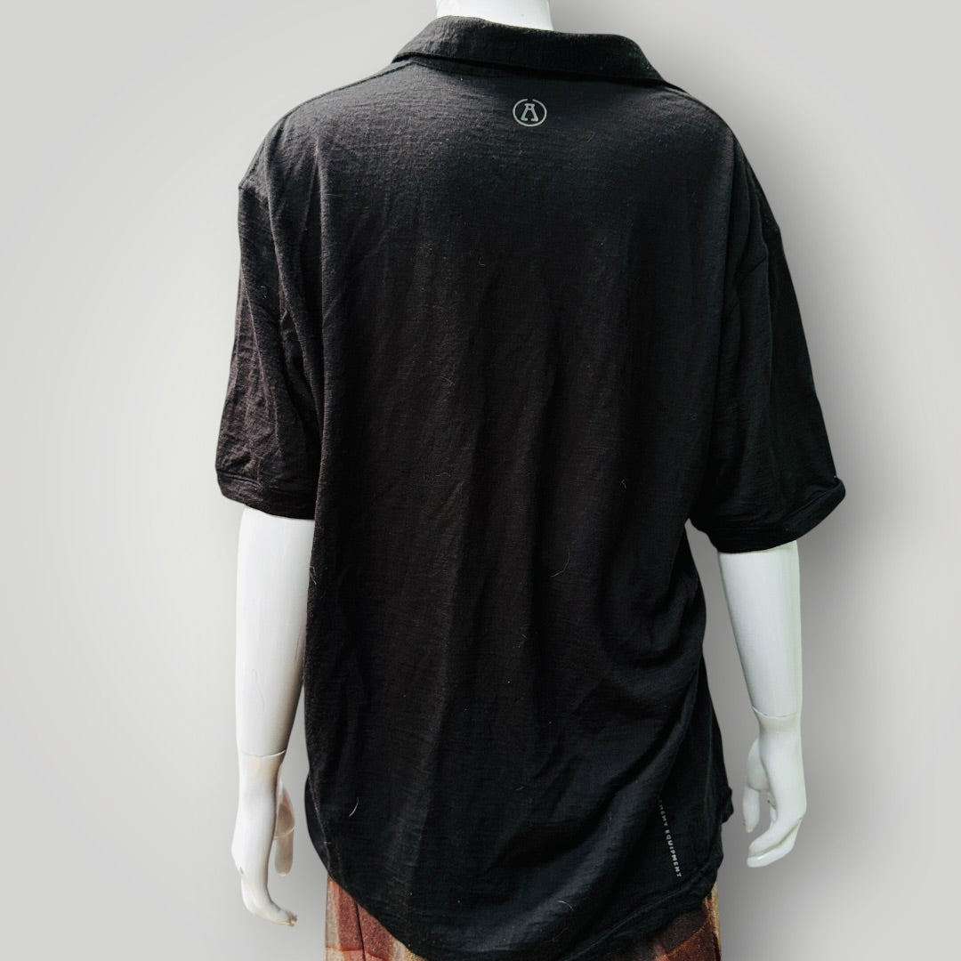 ALCHEMY / merino polo / L (3919062746835267805)