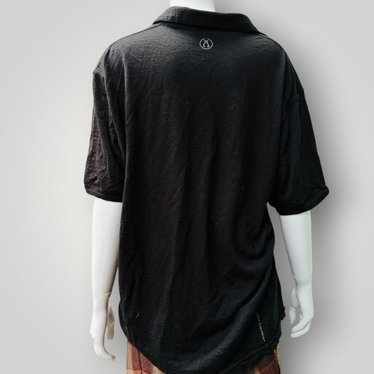 ALCHEMY / merino polo / L (3919062746835267805)