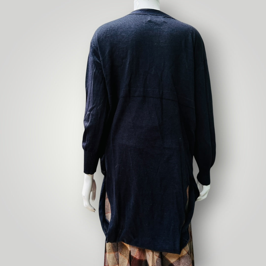 NOM*D / merino vest / cardigan / s/m (3919062754352959748)