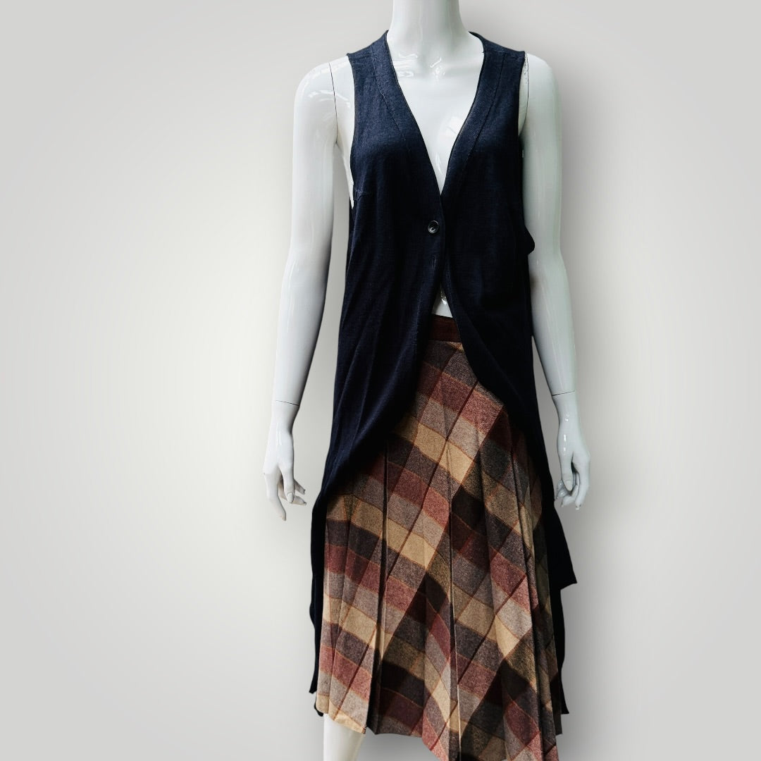 NOM*D / merino vest / cardigan / s/m (3919062756180387670)