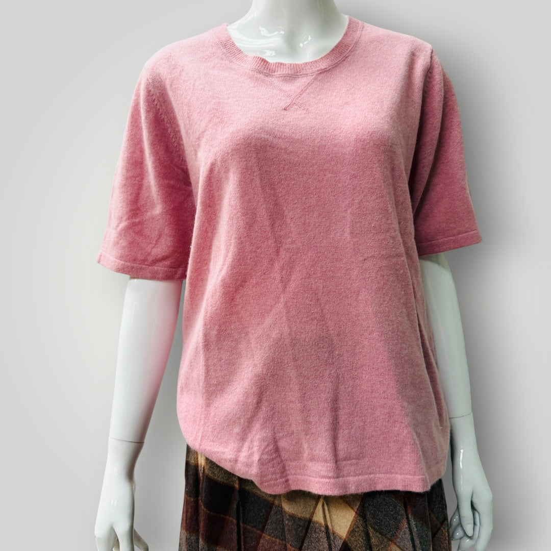 CAROLINE SILLS / cashmere tee / XL (3919062769391260157)