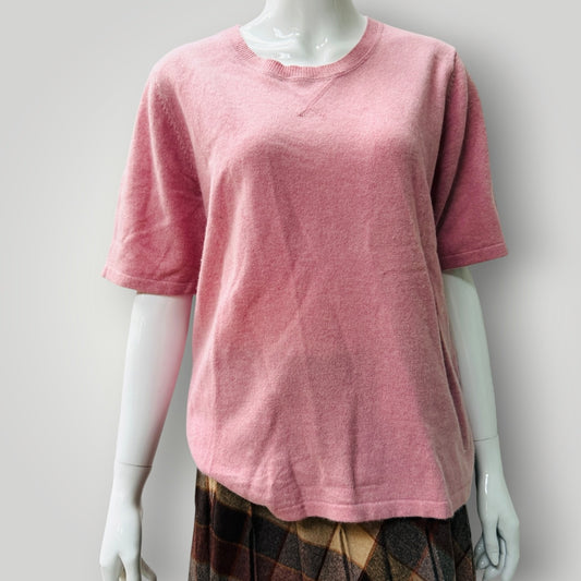 CAROLINE SILLS / cashmere tee / XL (3919062769391260157)
