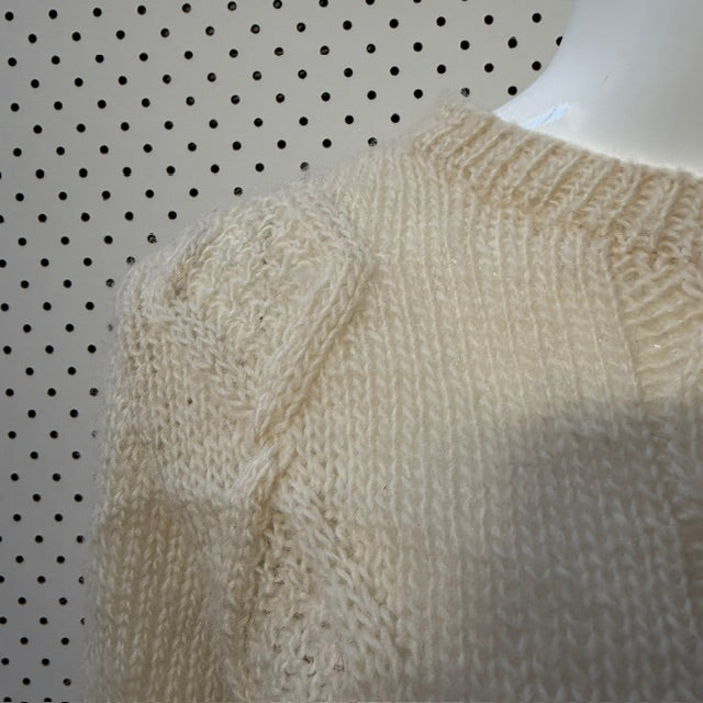 PEOPLE TREE / 100% wool hand knit / s (3919247186459014198)