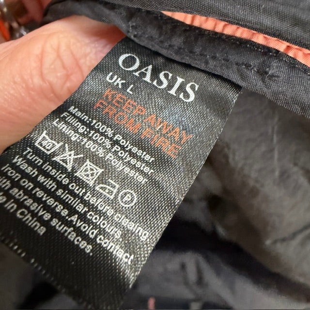 OASIS / quilted jacket / apricot / L (3919247230969392577)