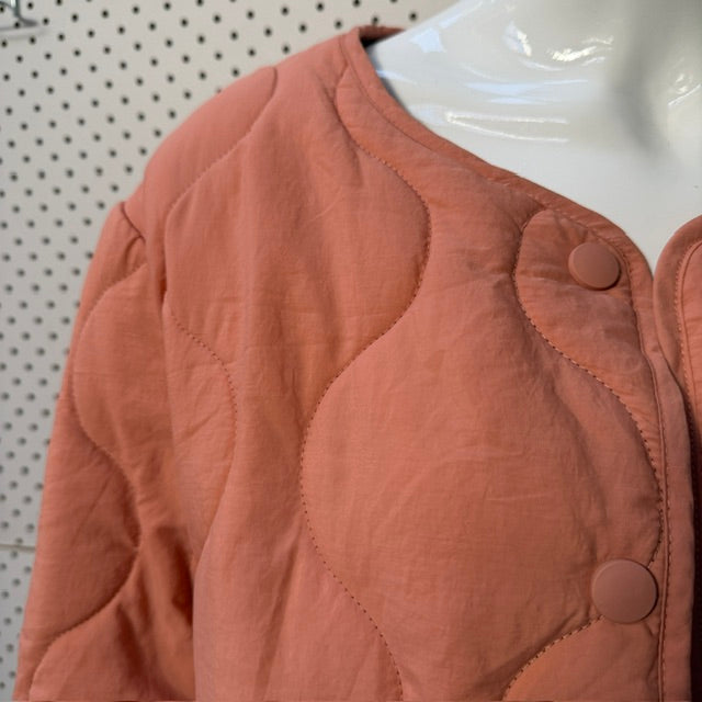 OASIS / quilted jacket / apricot / L (3919247234056250852)