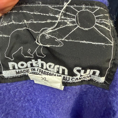 1990s vintage / NORTHERN SUN / lavender windbreaker / XL / made in canada (3919247238691695214)