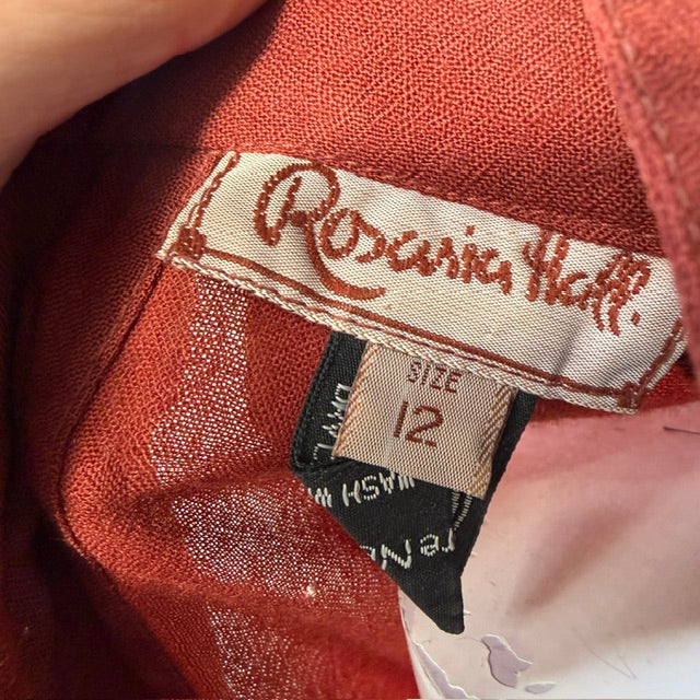 1990s nz vintage / ROSARIA HALL / wool maxi dress / s (3919247286473886228)