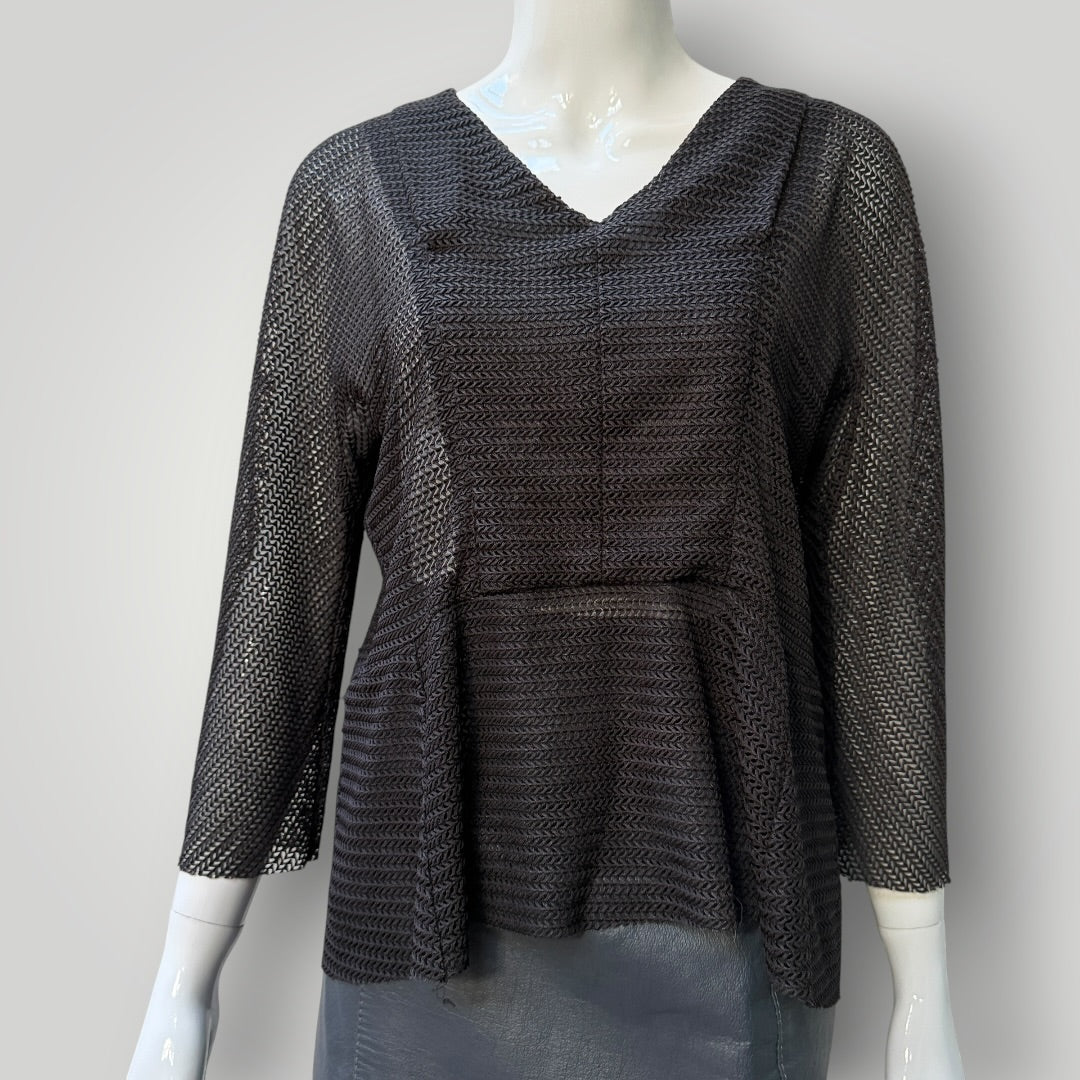 ZAMBESI / 'vintage' / reversible lace top / s (3919247848024799282)