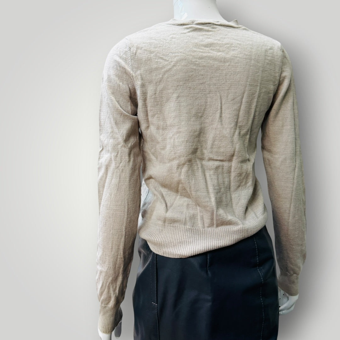 KATE SYLVESTER / merino cardigan / s (3919247859300873550)