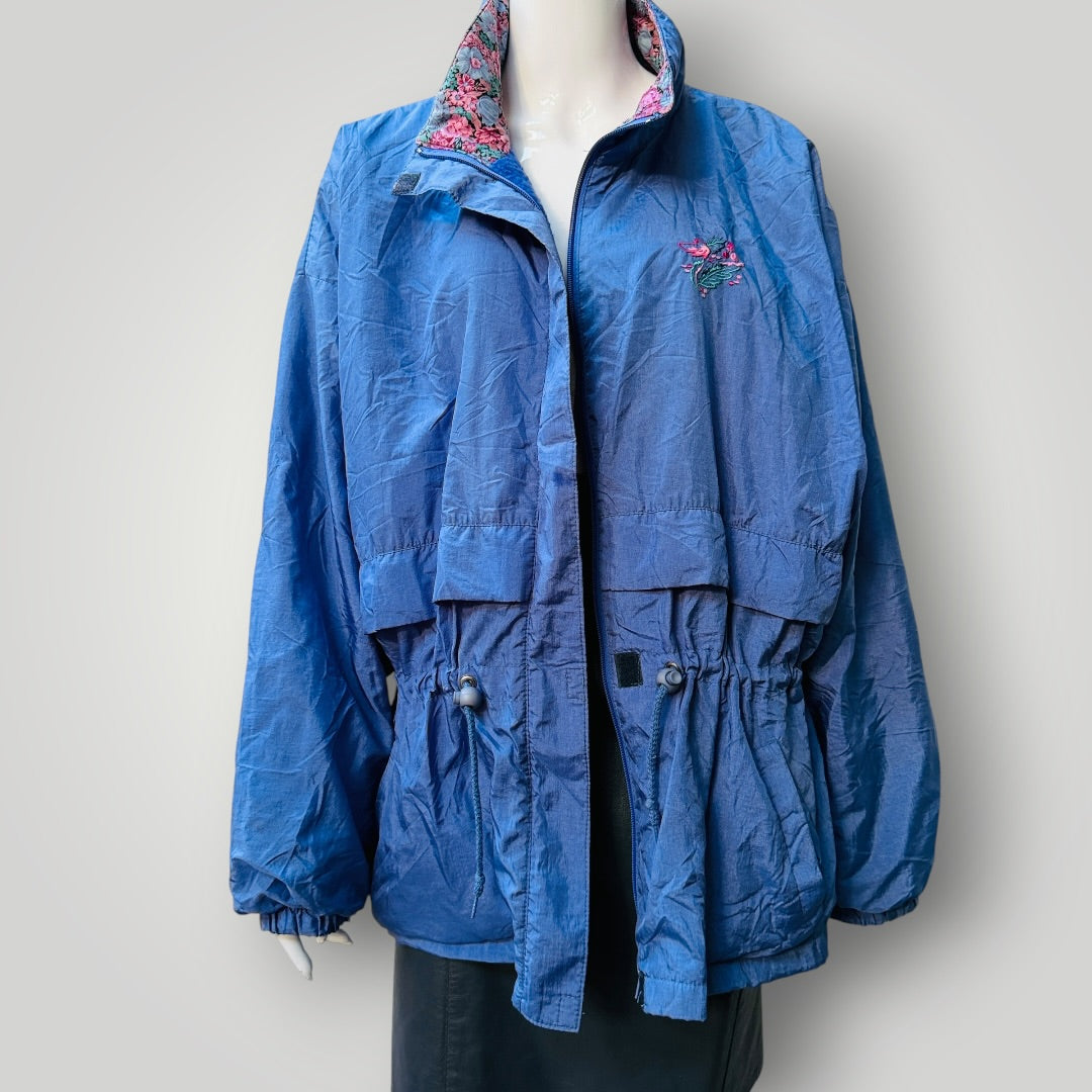 1990s vintage / NORTHERN SUN / lavender windbreaker / XL / made in canada (3919247865615055568)