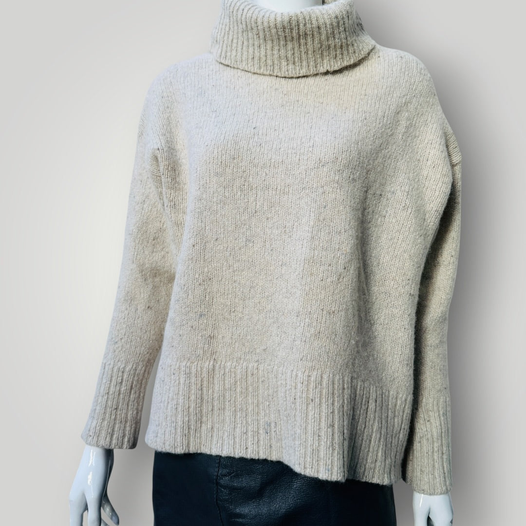 ALCHEMY / merino alpaca roll neck jumper / s (3919247870472994634)