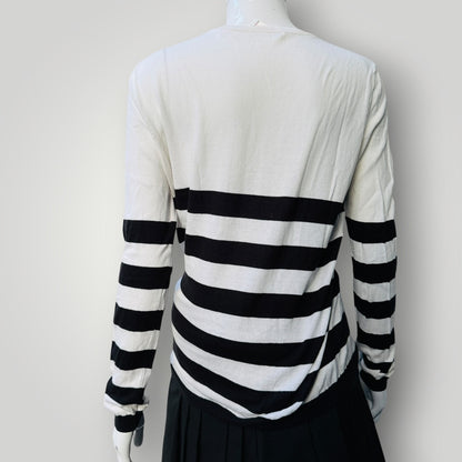 SASS + BIDE / striped top with metal robot / s (3919490754875701013)