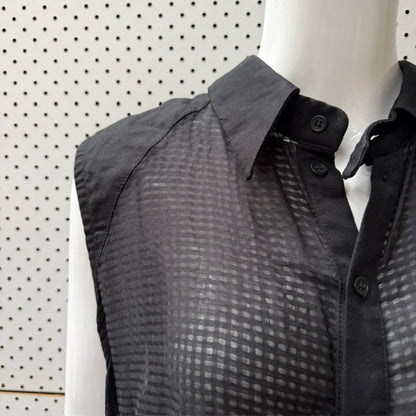NOM*D / linen mix dress or jacket / 16 (3919577368654187838)