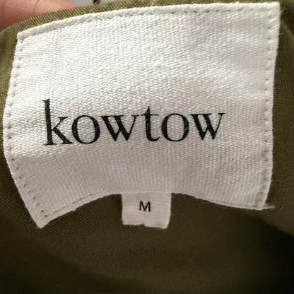 KOWTOW / notebook dress / moss green / m (3919577386066272616)
