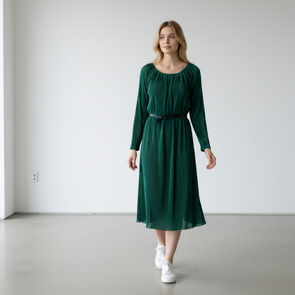 KATE SYLVESTER / green dress / s (3919578591723706117)