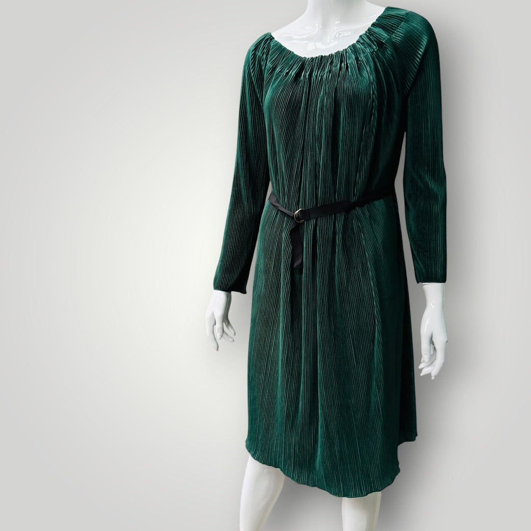KATE SYLVESTER / green dress / s (3919579033310452114)