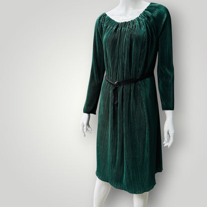 KATE SYLVESTER / green dress / s (3919579033310452114)