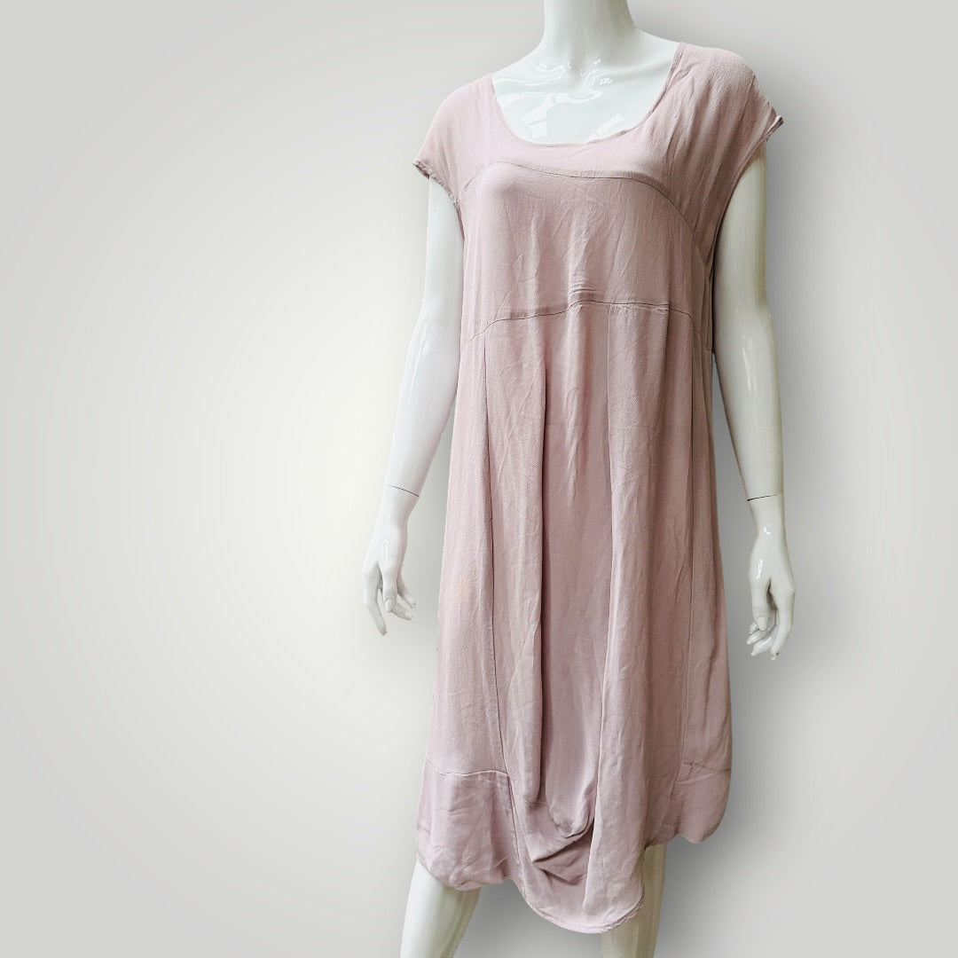 NOM*D / dusky pink classic dress / 12 (3919579050505862561)