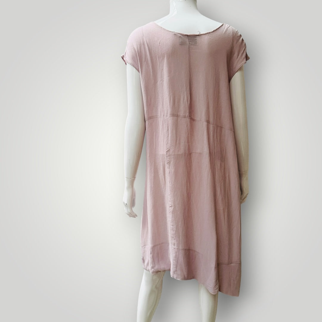 NOM*D / dusky pink classic dress / 12 (3919579051936077747)