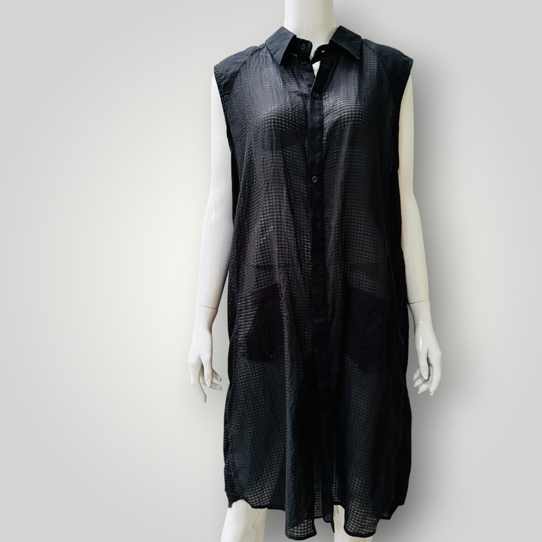 NOM*D / linen mix dress or jacket / 16 (3919579053269332467)