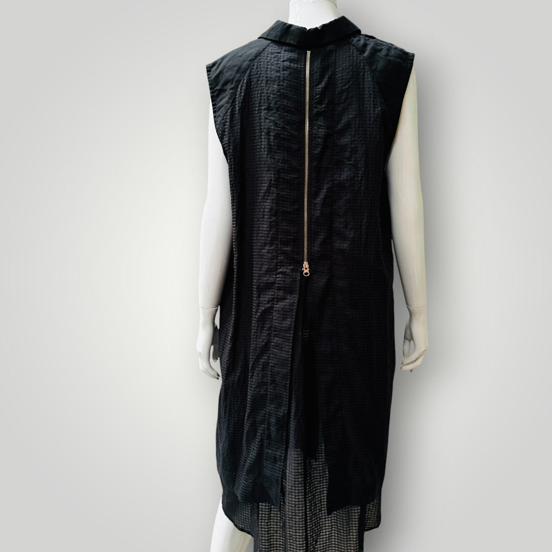 NOM*D / linen mix dress or jacket / 16 (3919579054700373733)