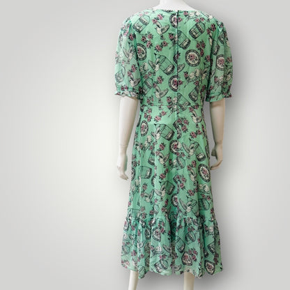 HELL BUNNY / willow sparro print dress / 12 (3919579066179931618)