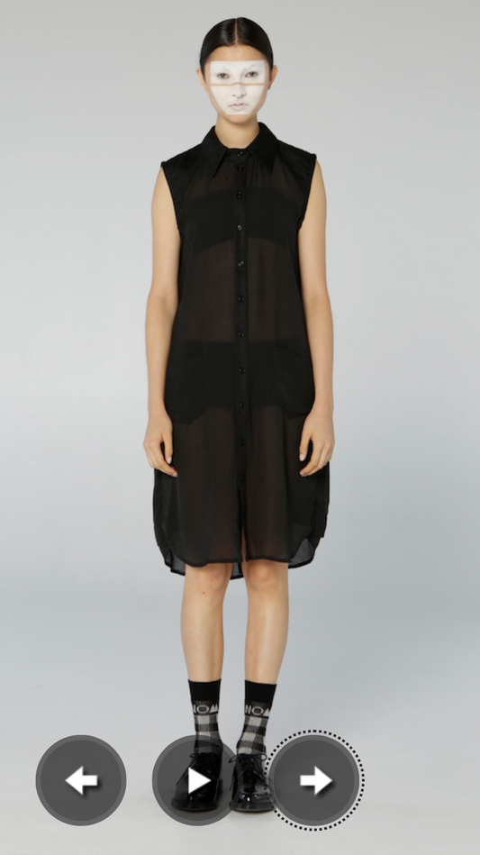 NOM*D / linen mix dress or jacket / 16 (3919582027872620681)