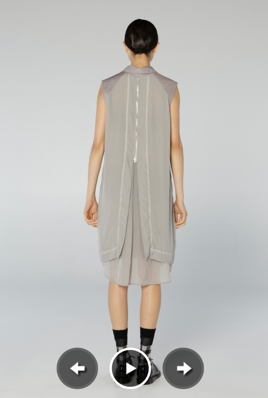NOM*D / linen mix dress or jacket / 16 (3919582031750330014)