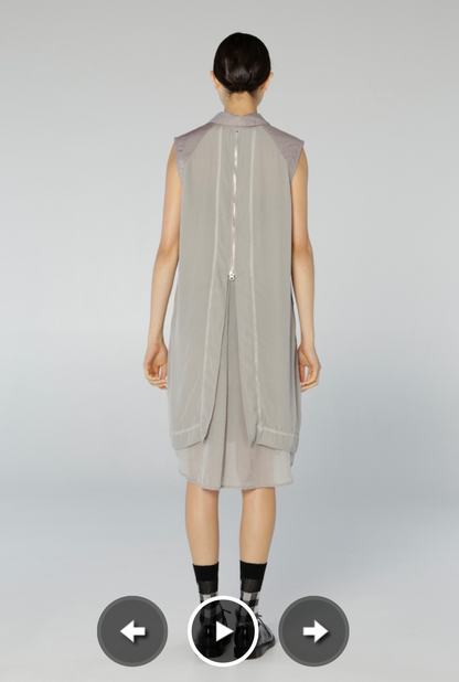 NOM*D / linen mix dress or jacket / 16 (3919582031750330014)