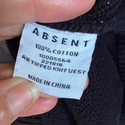 ABSENT / cotton vest / m (3919662937804561727)