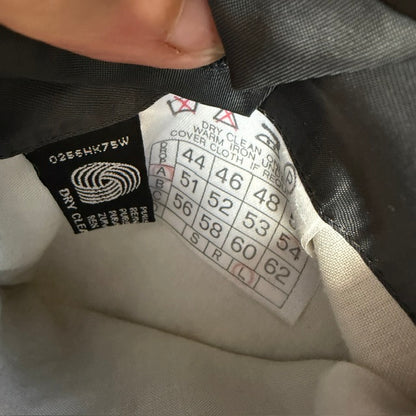 GIEVES + HAWKES / wool suit / grey pinstripes / L (3919662962657256270)