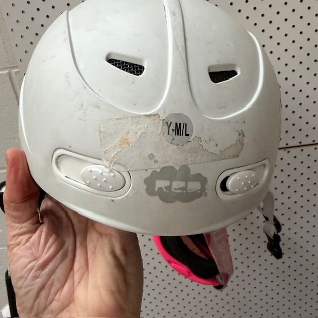 BURTON / youth-sized R.E.D. Skycap ski and snowboard helmet + goggles / M/L (3919745829107017064)