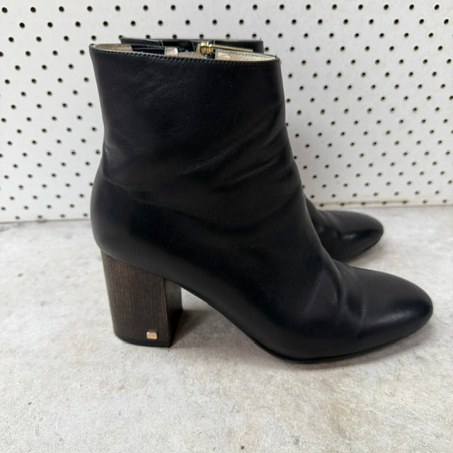 KATHRYN WILSON / leather ankle boots / 38 (3919745918267529804)
