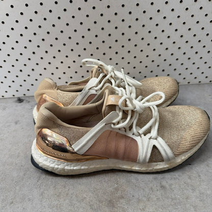 Stella McCartney x ADIDAS / Ultraboost Metallic Gold / Rose Gold sneakers / 40 (3919745969985040772)