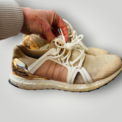 Stella McCartney x ADIDAS / Ultraboost Metallic Gold / Rose Gold sneakers / 40 (3919746134697515679)