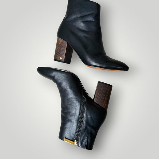 KATHRYN WILSON / leather ankle boots / 38 (3919746150048645199)