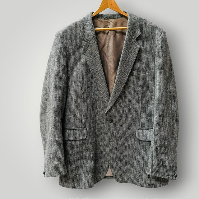 Paul Henry by Rembrandt / tweed wool blazer / 108 (L/XL) (3920092848989132858)