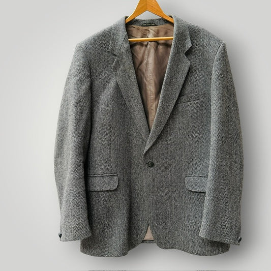 Paul Henry by Rembrandt / tweed wool blazer / 108 (L/XL) (3920092848989132858)
