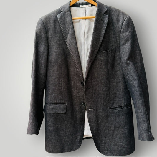 ZARA MAN / linen mix blazer / 50 (L) (3920092861282772545)