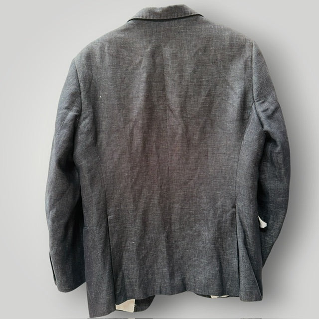 ZARA MAN / linen mix blazer / 50 (L) (3920092862664337258)