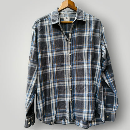 3 wise men / plaid cotton shirt / 42 (3920092884409967984)