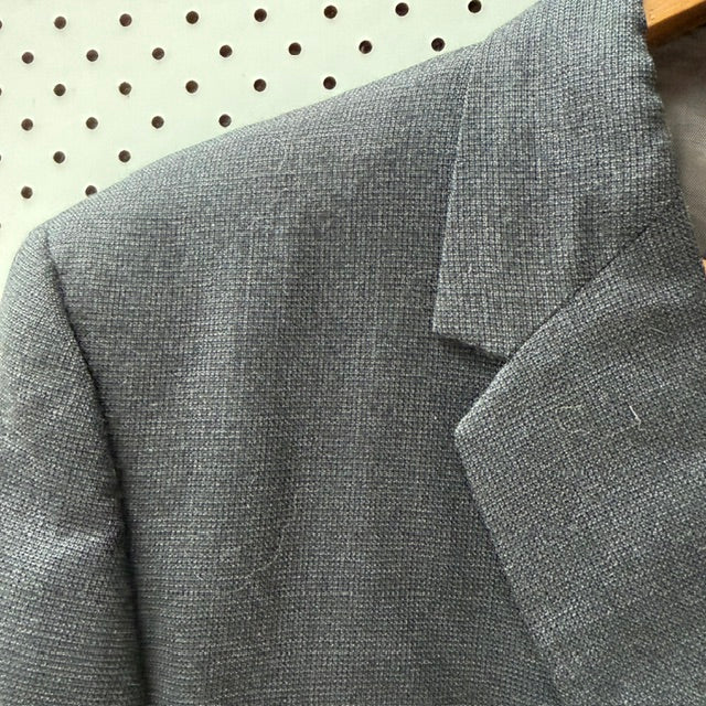 1970s nz vintage / DIPLOMAT / Drayton jones / dark grey wool blazer / L (3920093010916333003)