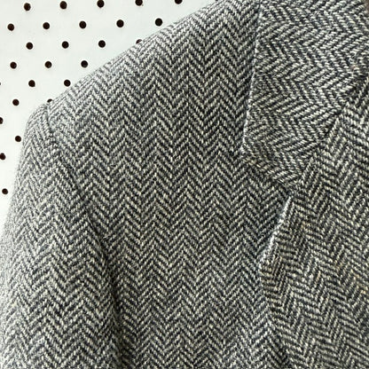 Paul Henry by Rembrandt / tweed wool blazer / 108 (L/XL) (3920093104472642947)