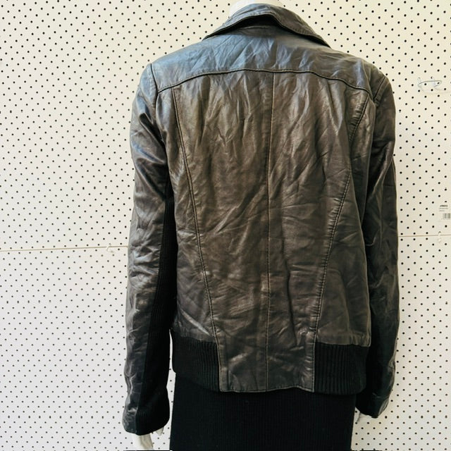 SABATINI /MUUBAA / soft black leather jacket / 10 (3920179225023282038)
