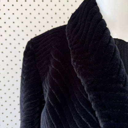 PILGRIM / faux fur jacket / s (3920179243254479815)